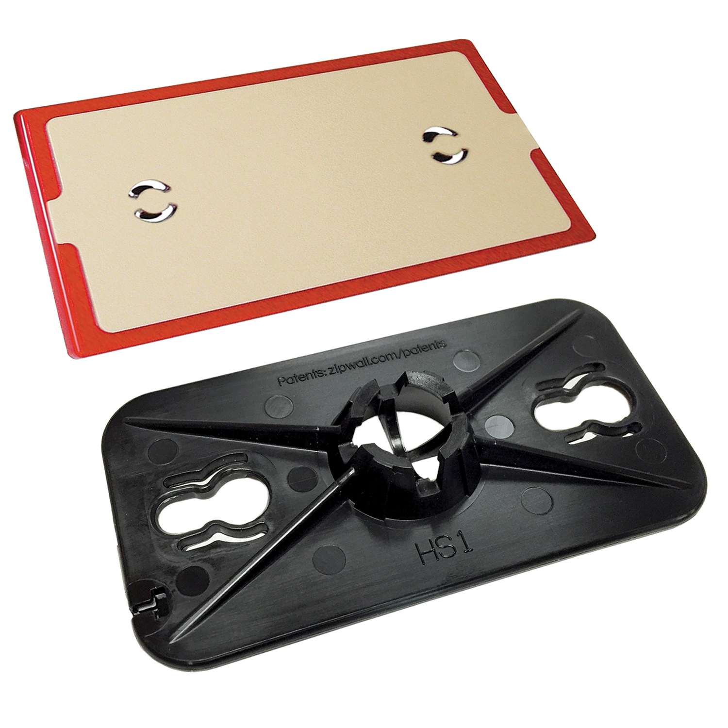 ZIPWALL  取替用ヘッドプレート 2個